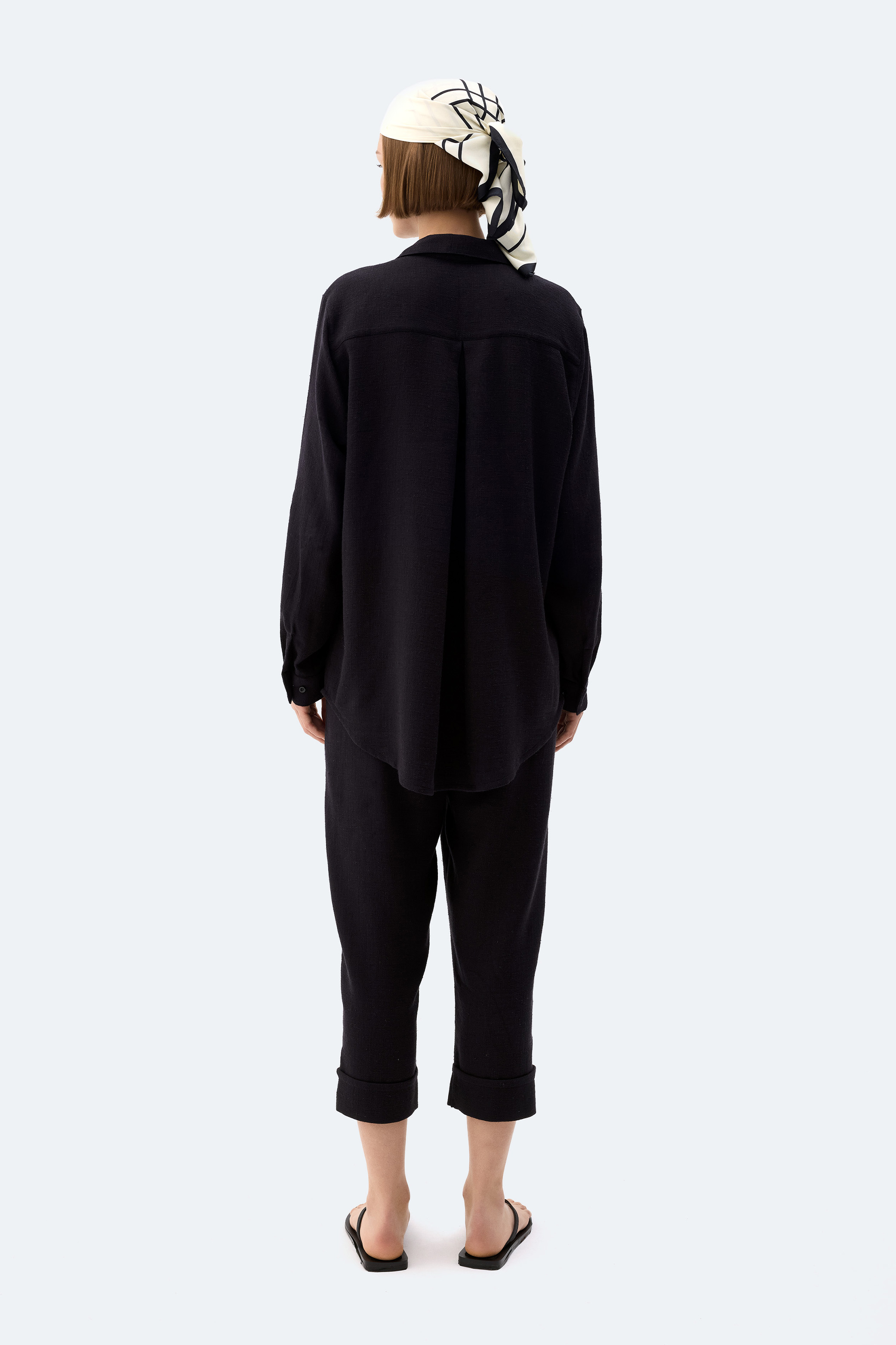 Black Linen Shirt