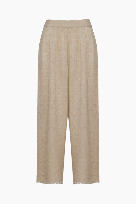 Linen Natural Pants