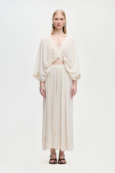 Naturel Pileli Pantolon