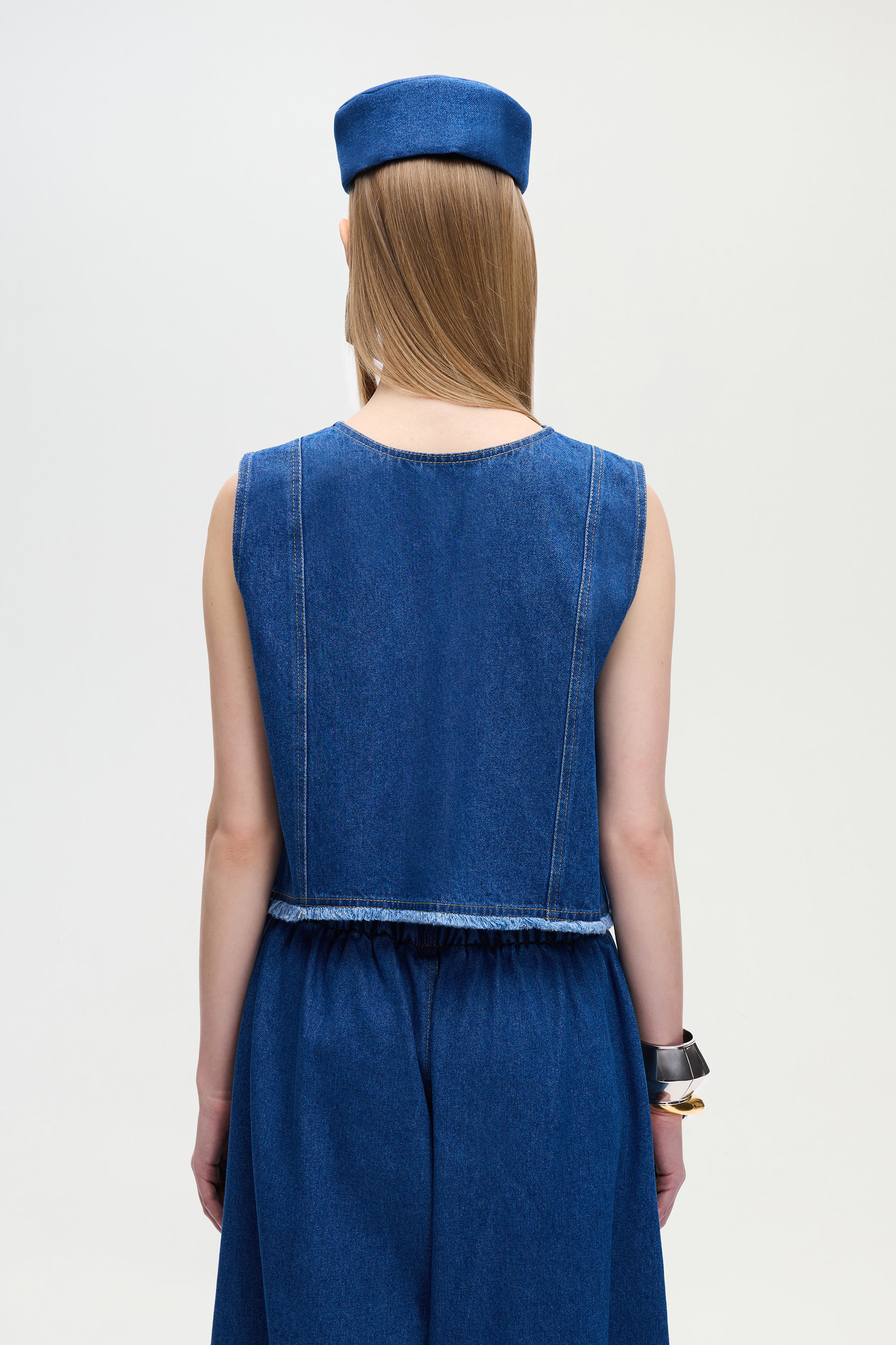 Denim Yelek