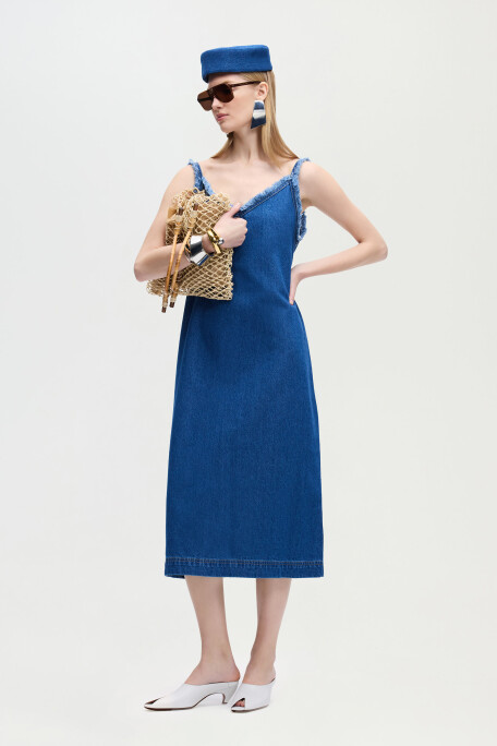 Denim Elbise