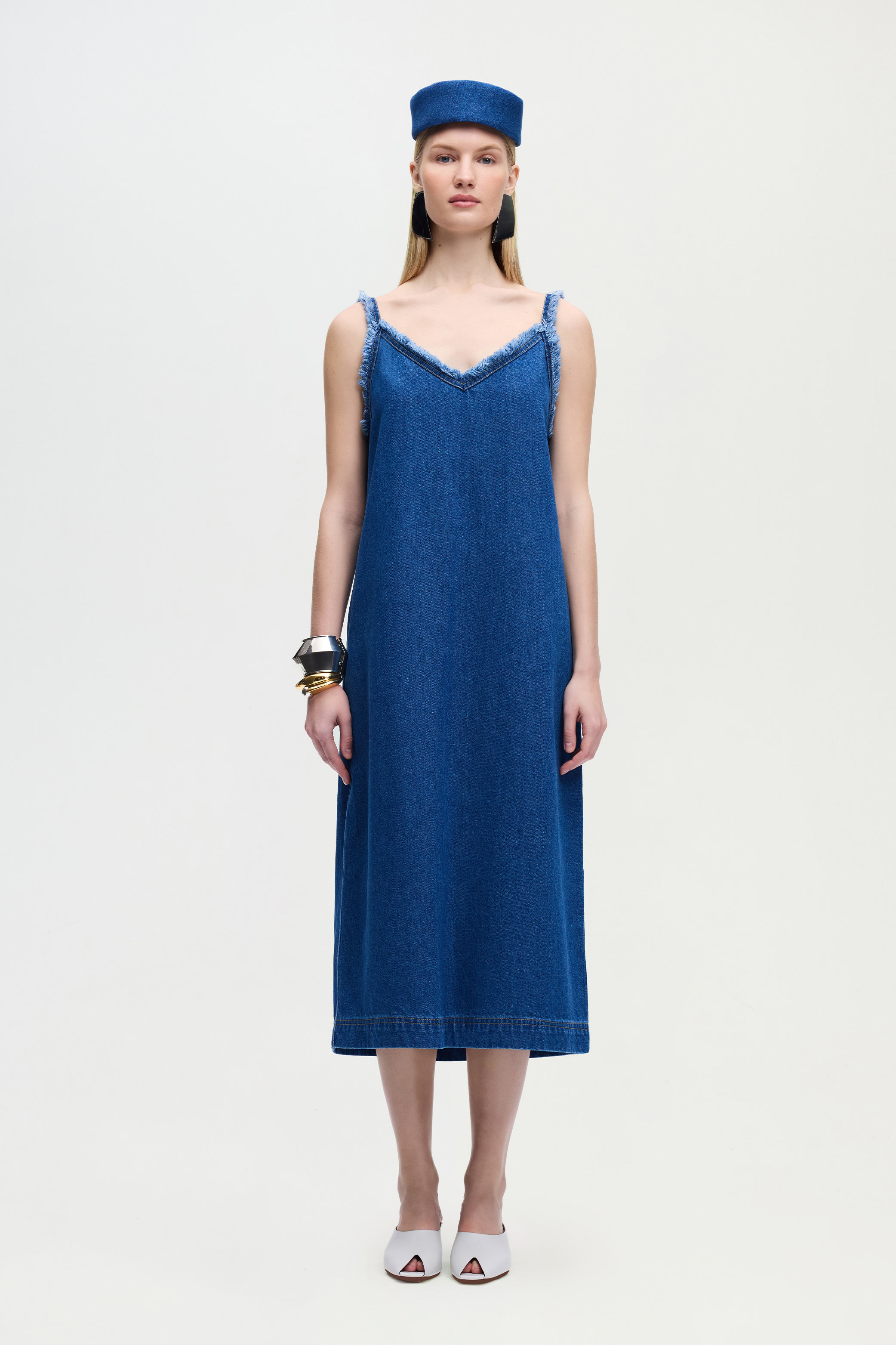 Denim Elbise