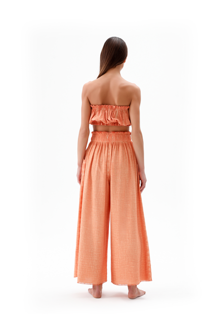 Orange Bandeau Top
