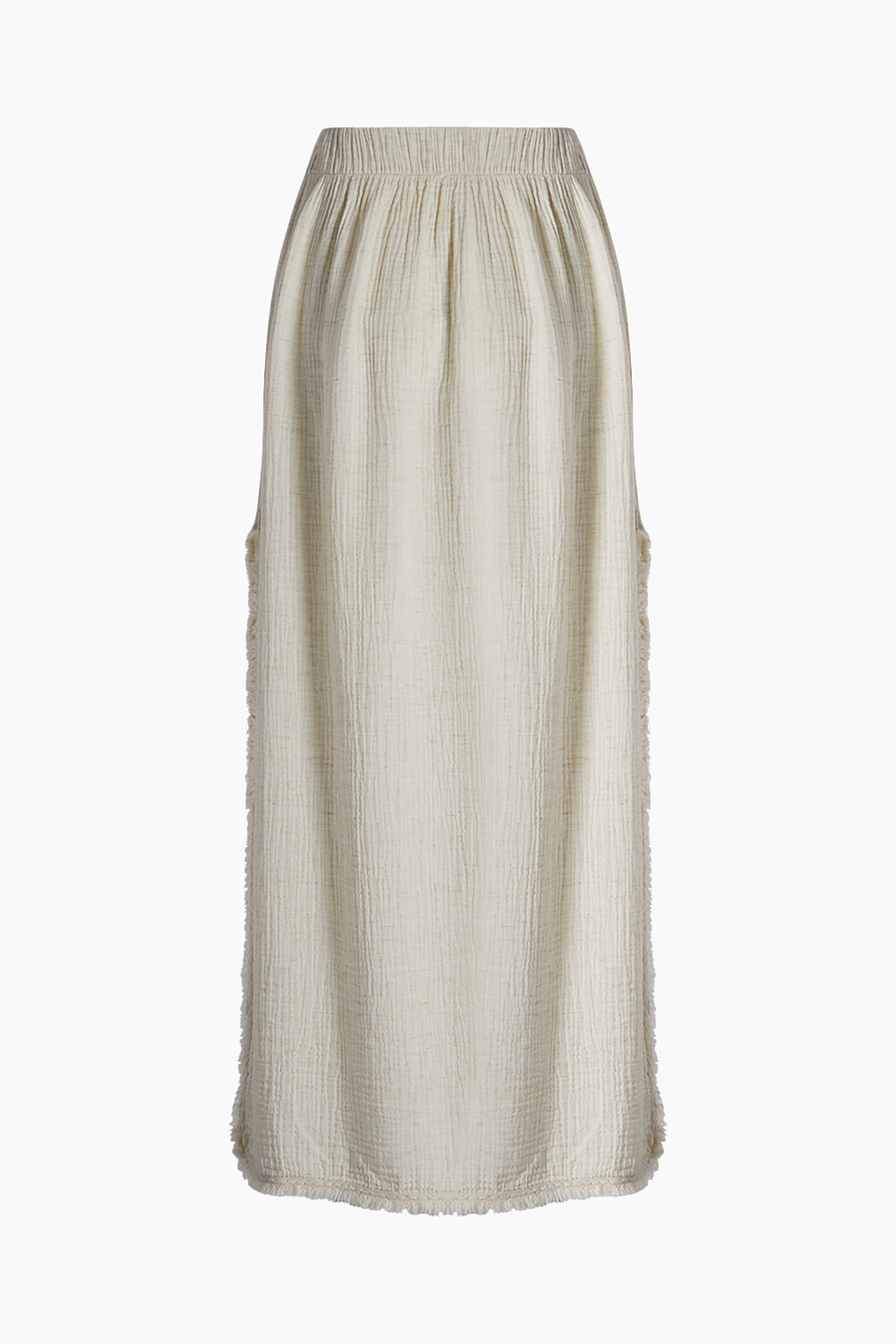 Crinkle Linen Skirt