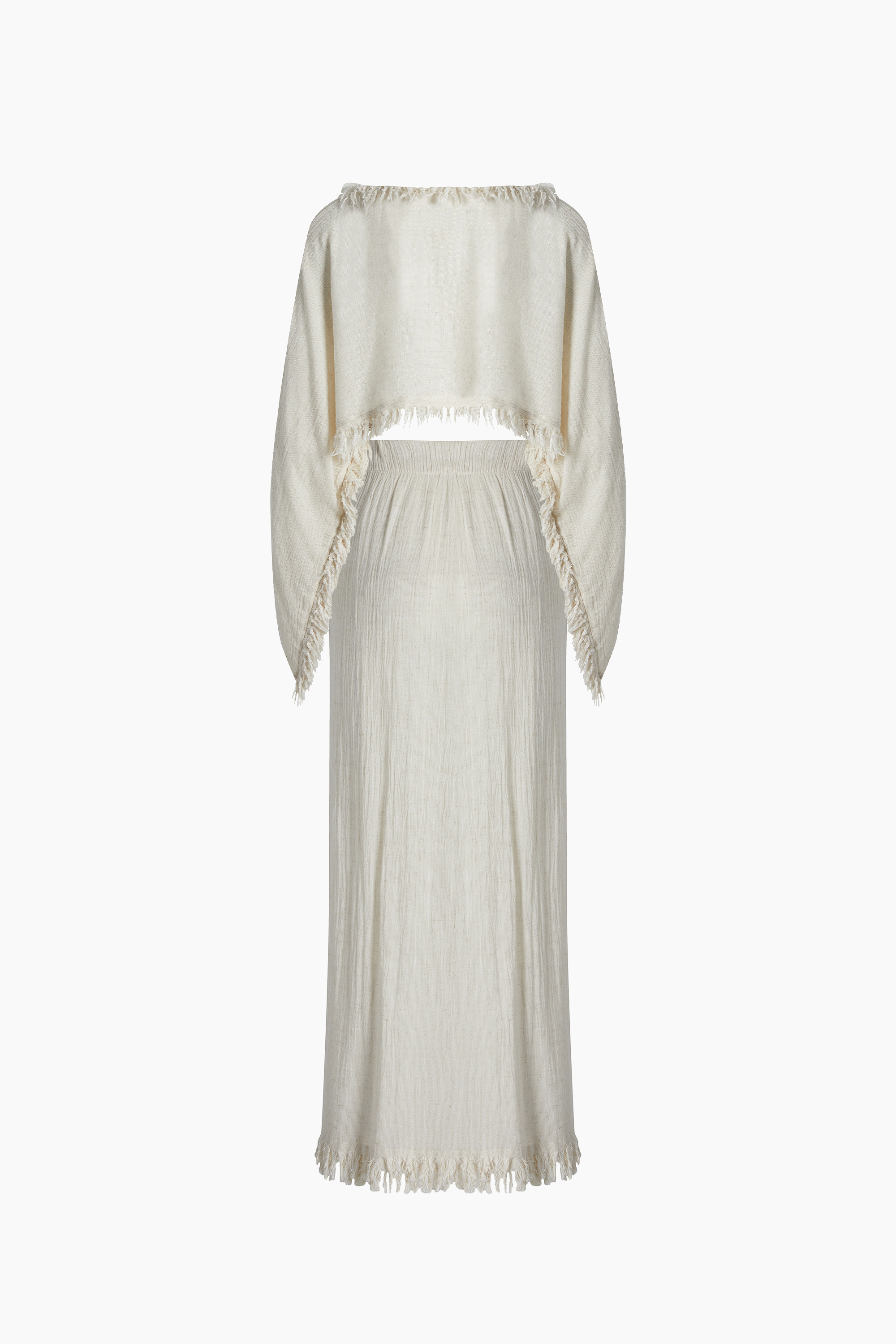Lightweight Linen Skirt Set