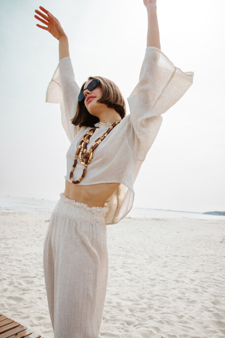 Hemp Straight Pants