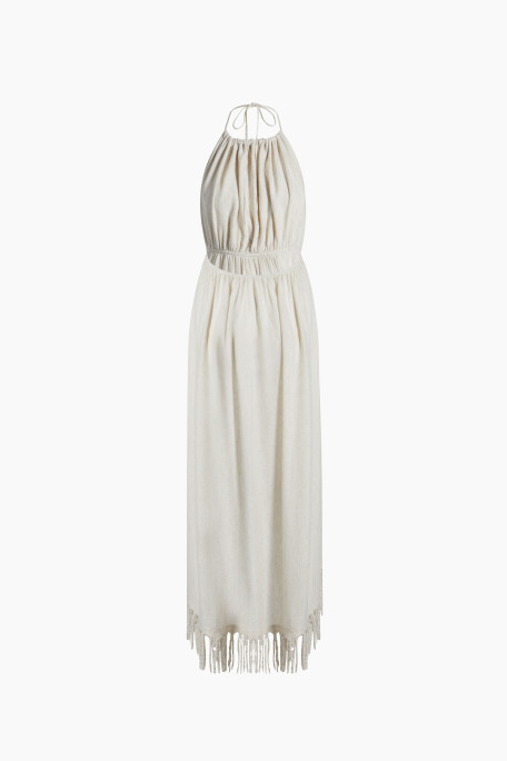 Hemp Halter Neck Dress