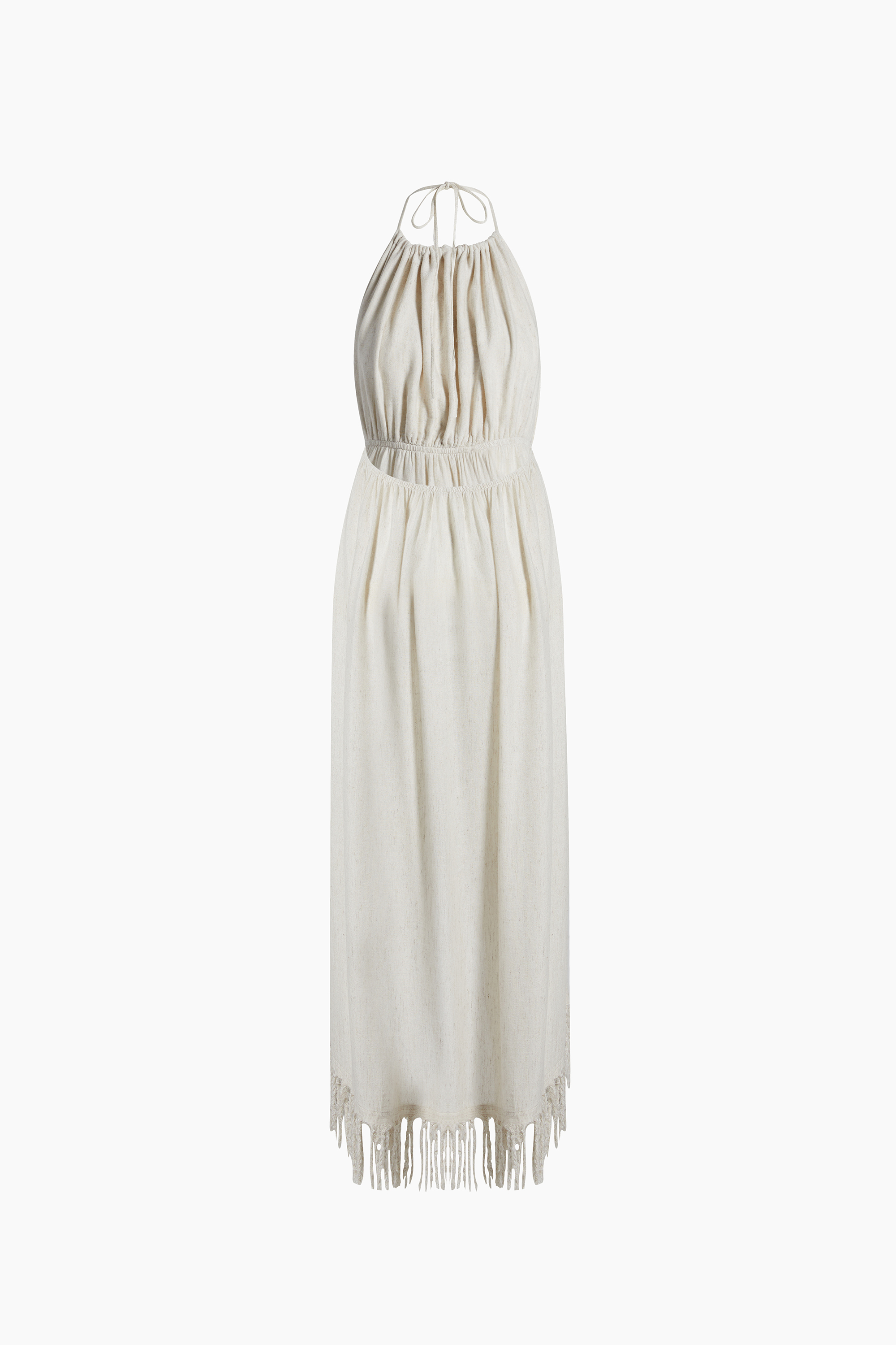 Hemp Halter Neck Dress