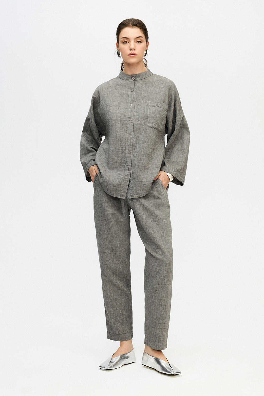Grey Slouchy Pants