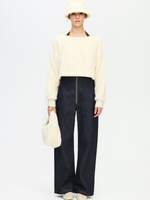 Sherpa Crop Blouse