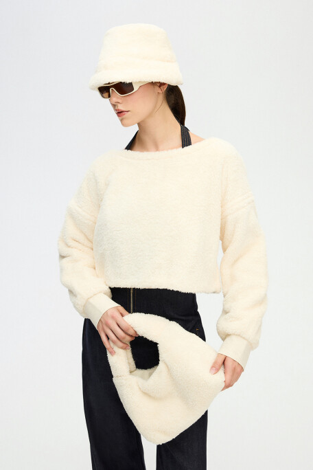 Sherpa Crop Blouse