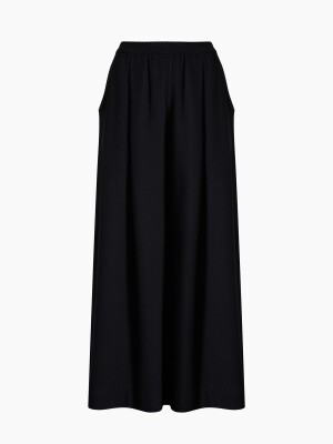 Cotton Black Palazzo Pants