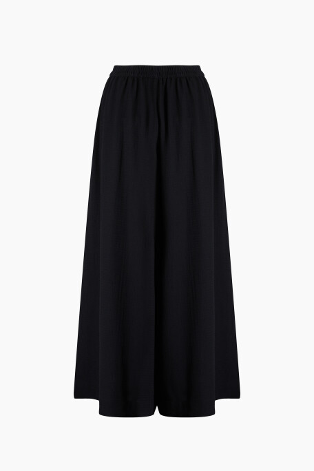Cotton Black Palazzo Pants