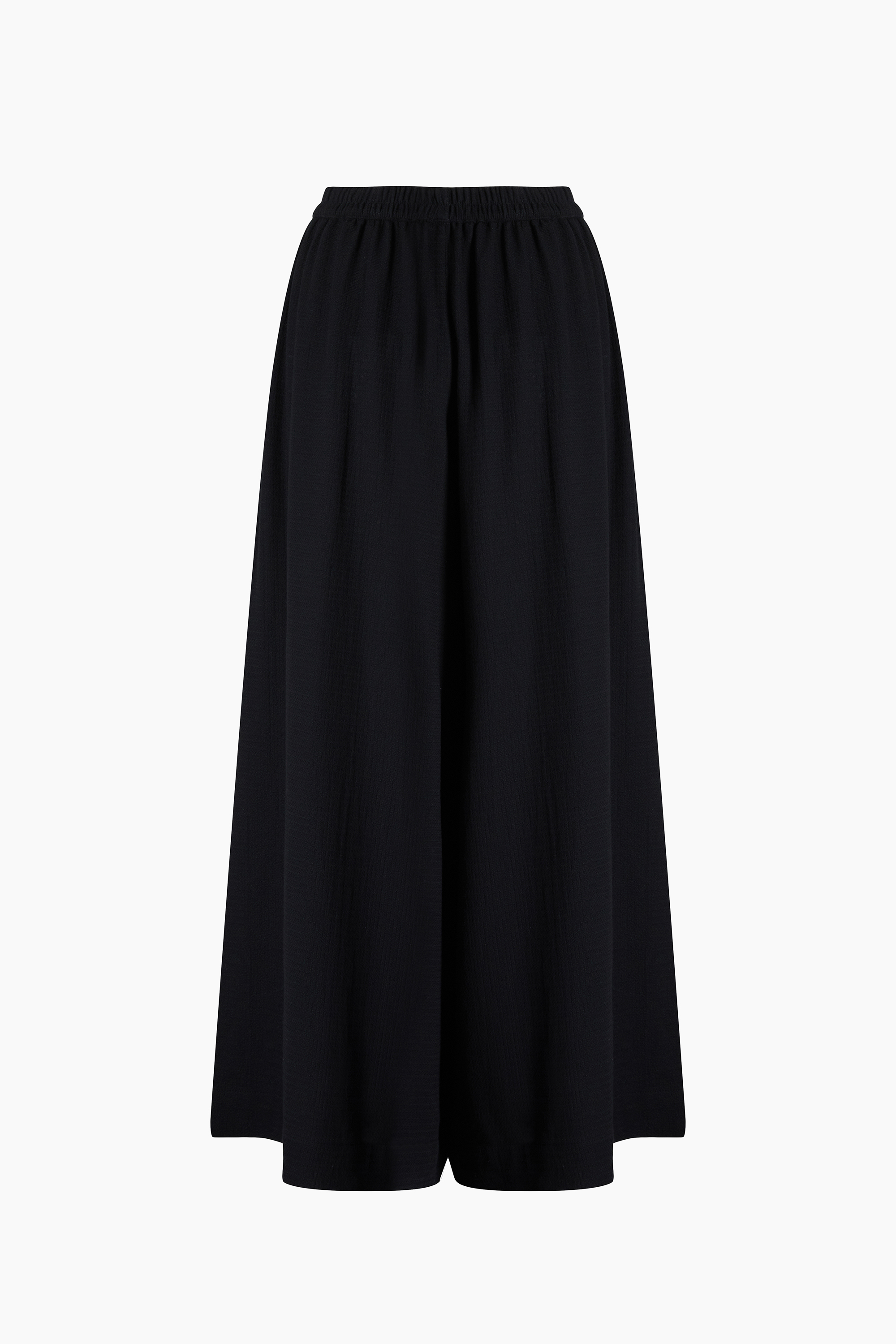 Cotton Black Palazzo Pants