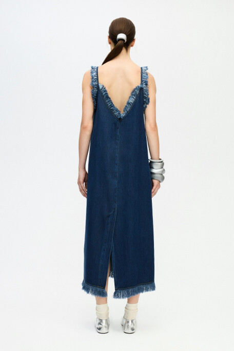 Denim Strappy Dress