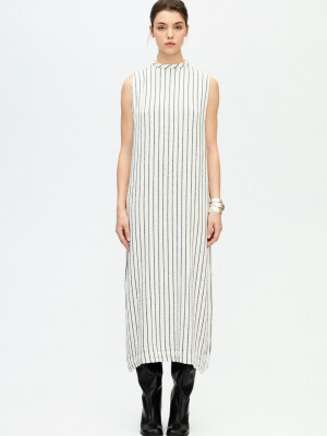 Striped Textured Dress