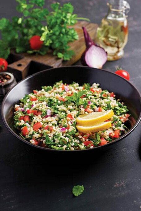 Turna Yemişli, Firik Bulgurlu Tabule