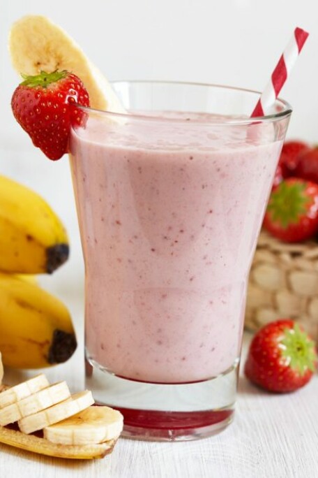 Çilekli Muzlu Smoothie